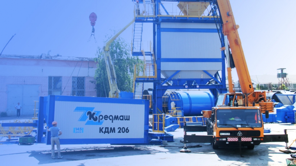 Монтаж, установка та пусконаладка асфальтобетонного заводу (АБЗ)