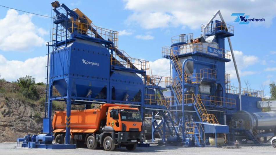 Еволюція асфальтозмішувальних установок Кредмаш