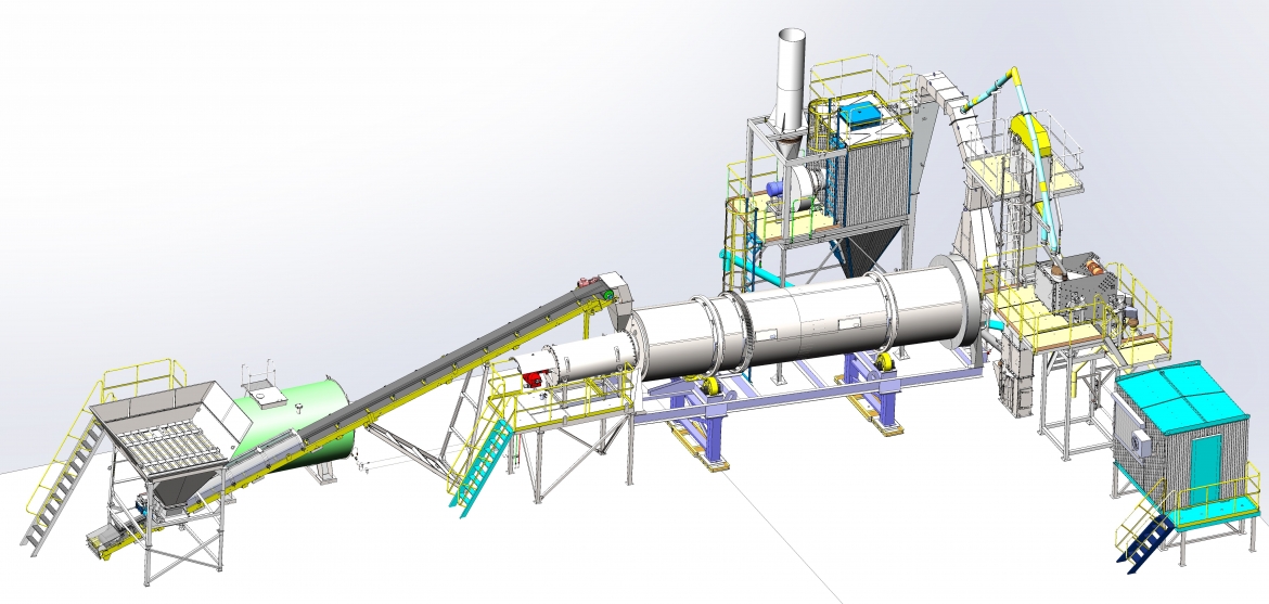 Устаткування для сушки  піску та мінеральних матеріалів в Київській області