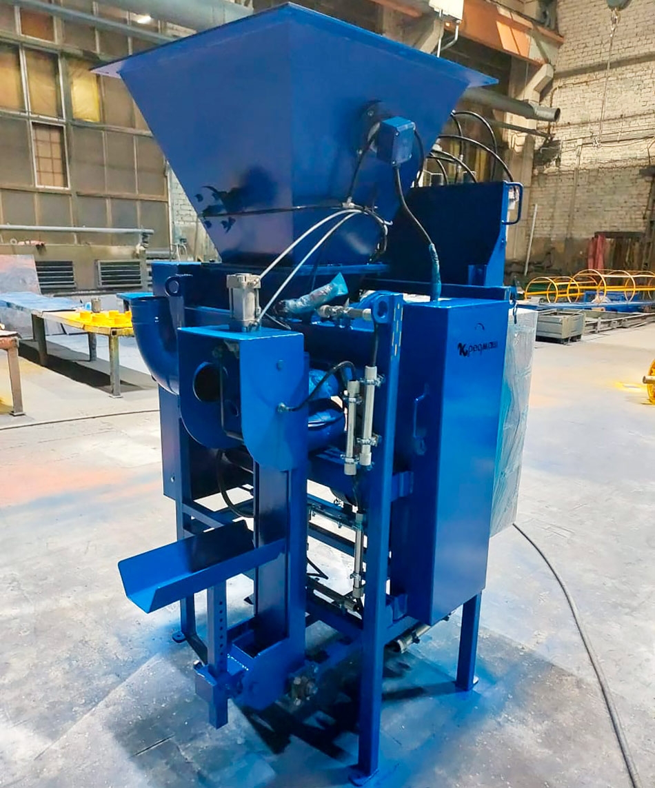 ПрАТ  «Кредмаш»  в серпні  2025 року відвантажив замовнику дві установки фасування сипучих матеріалів  продуктивністю до 8тн/год    власного виробництва.