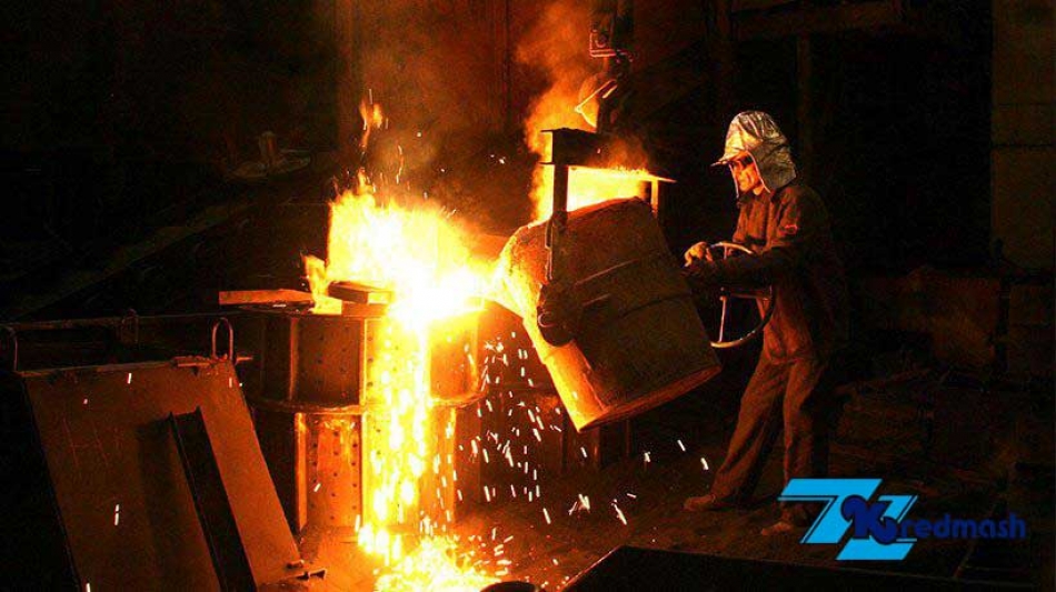 Ливарне виробництво на заводі Кредмаш