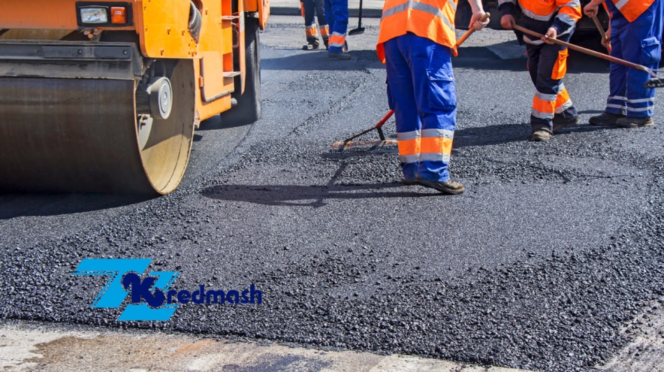 Ремонт доріг у Кременчуці разом з асфальтозмішувальними установками ПрАТ Кредмаш