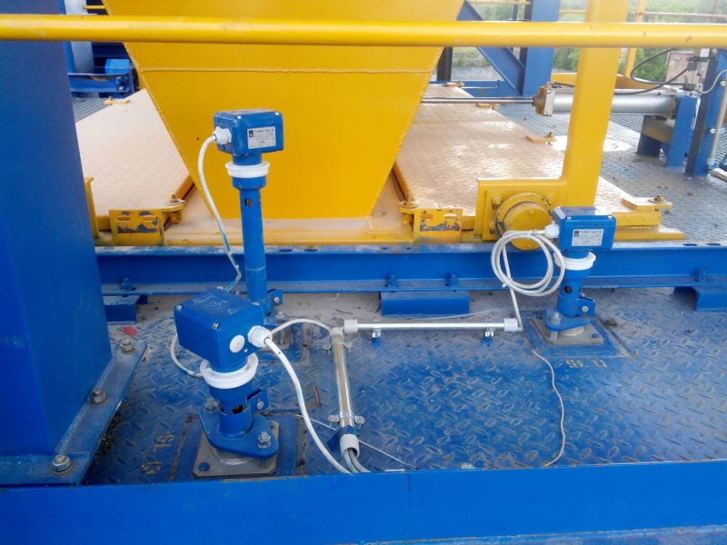 Блок візка агрегату готової суміші АБЗ