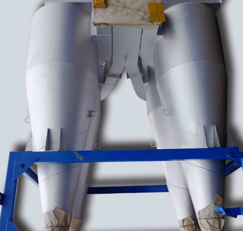 Газоочисна установка для заводу з виробництва асфальту