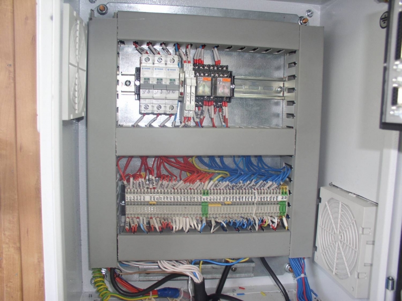 Кабіна оператора заводу з виробництва асфальту