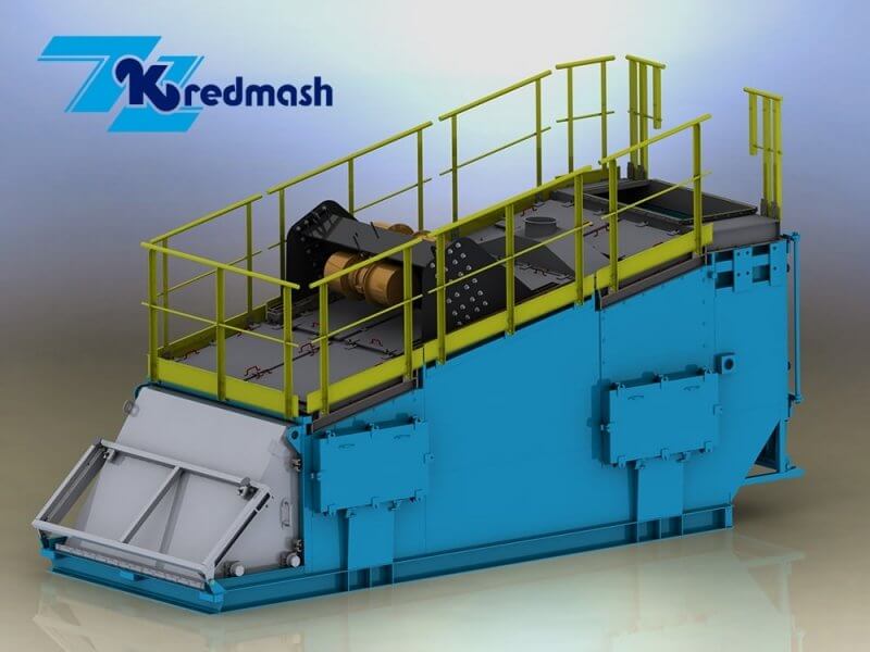 Блок грохоту для АБЗ КДМ2107 фото