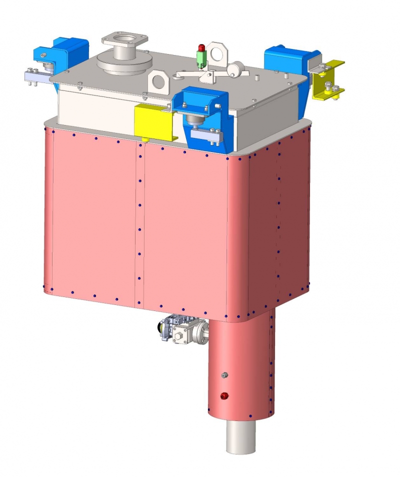 Блок дозаторів і смесителя асфальтосмесительной установки