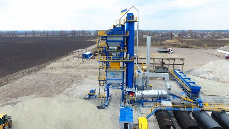 Asphalt concrete plant KDM209