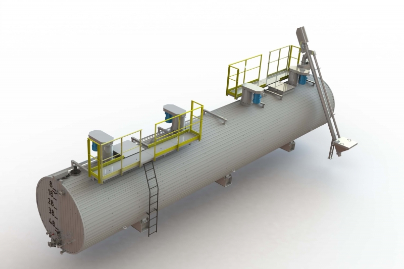 Агрегат модифікування бітуму для АБЗ