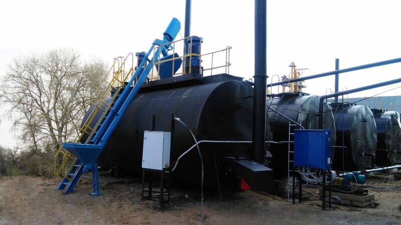 Агрегат модифікування бітуму
