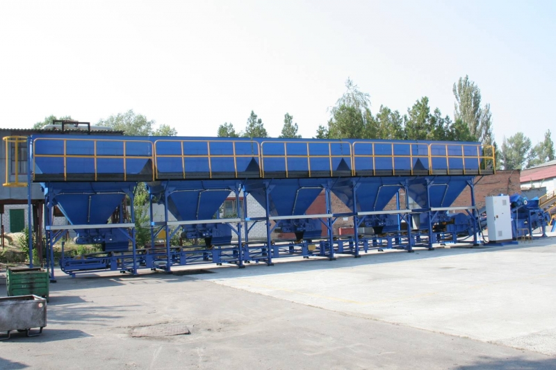 Агрегат живлення асфальтобетонного заводу КДМ206